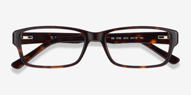 Ray-Ban RB5169 Tortoise AcetateEyeglass Frames from EyeBuyDirect, Closed View