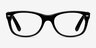 Ray-Ban RB5184 Wayfarer Black AcetateEyeglass Frames from EyeBuyDirect, Front View