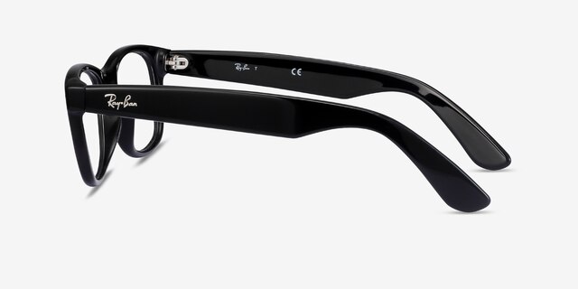 Ray-Ban RB5184 Wayfarer Black AcetateEyeglass Frames from EyeBuyDirect, Side View