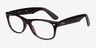 Ray-Ban RB5184 Wayfarer Tortoise AcetateEyeglass Frames from EyeBuyDirect, Angle View