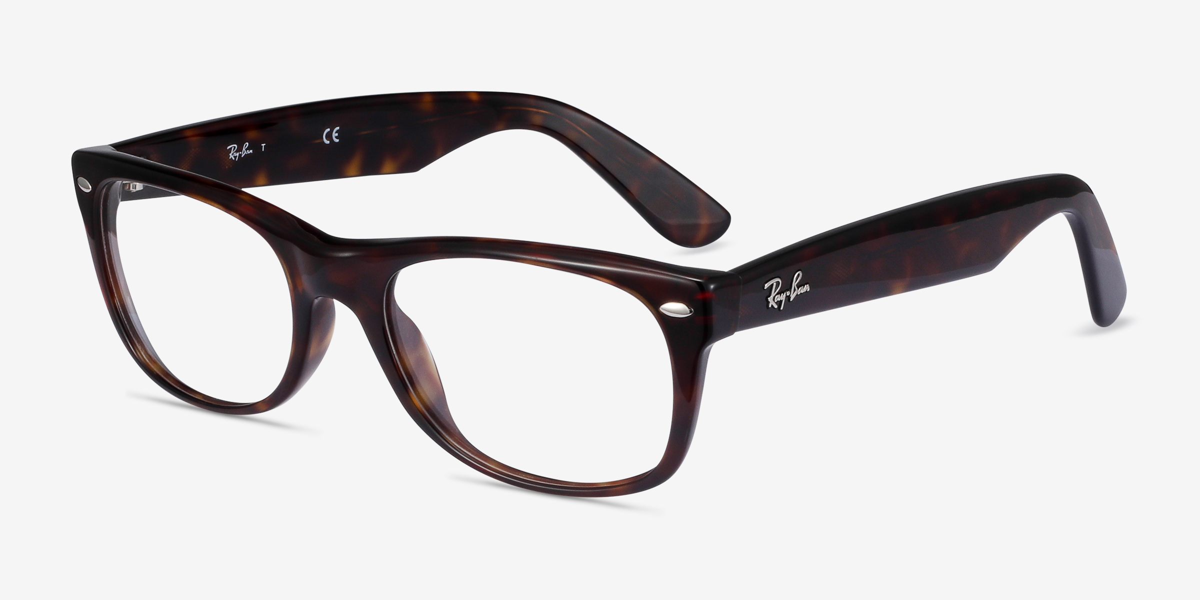 RayBan RB5184 Wayfarer Square Tortoise Frame Eyeglasses