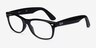Ray-Ban RB5184 Wayfarer Black AcetateEyeglass Frames from EyeBuyDirect, Angle View