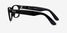 Ray-Ban RB5184 Wayfarer Black AcetateEyeglass Frames from EyeBuyDirect, Side View