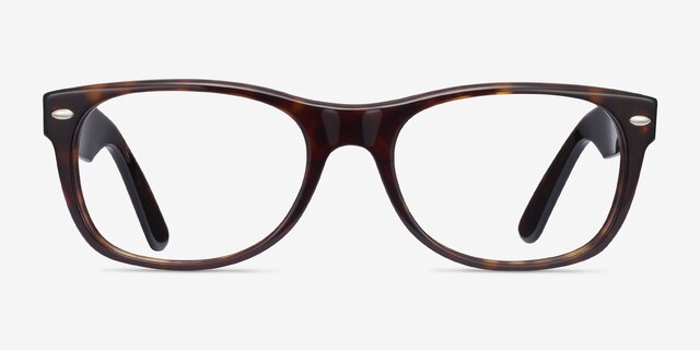 Ray-Ban RB5184 Wayfarer Tortoise AcetateEyeglass Frames from EyeBuyDirect, Front View