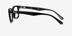 Ray-Ban RB5228 Black AcetateEyeglass Frames from EyeBuyDirect, Side View