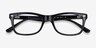 Ray-Ban RB5228 Black AcetateEyeglass Frames from EyeBuyDirect, Closed View