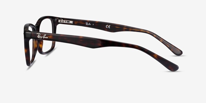 Ray-Ban RB5228 Tortoise Acetate Eyeglass Frames from EyeBuyDirect
