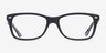Ray-Ban RB5228 Black & Gray AcetateEyeglass Frames from EyeBuyDirect, Front View