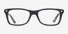 Ray-Ban RB5228 Black & Gray AcetateEyeglass Frames from EyeBuyDirect, Front View