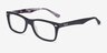 Ray-Ban RB5228 Black & Gray AcetateEyeglass Frames from EyeBuyDirect, Angle View