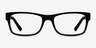 Ray-Ban RB5268 Matte Black AcetateEyeglass Frames from EyeBuyDirect, Front View