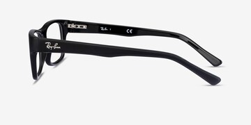 Ray-Ban RB5268 - Rectangle Matte Black Frame Eyeglasses | Eyebuydirect  Canada