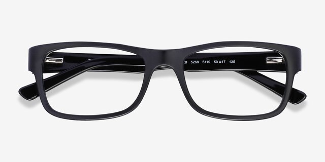 Ray-Ban RB5268 Matte Black AcetateEyeglass Frames from EyeBuyDirect, Closed View
