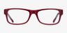 Ray-Ban RB5268 Red AcetateEyeglass Frames from EyeBuyDirect, Front View