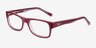 Ray-Ban RB5268 Red AcetateEyeglass Frames from EyeBuyDirect, Angle View