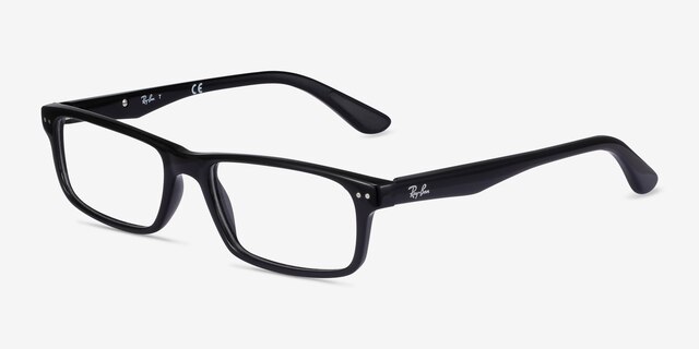 Ray-Ban RB5277 Black AcetateEyeglass Frames from EyeBuyDirect, Angle View