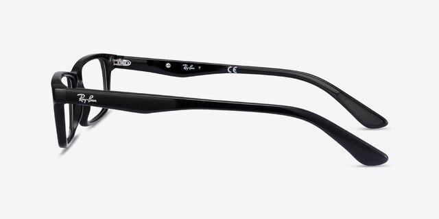Ray-Ban RB5277 Black AcetateEyeglass Frames from EyeBuyDirect, Side View
