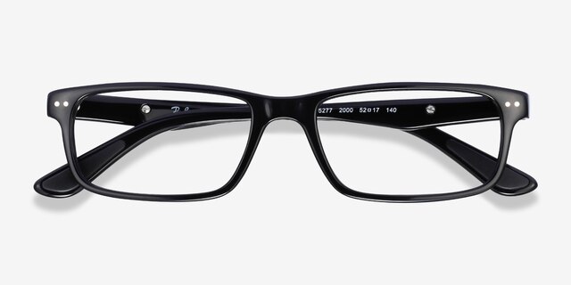 Ray-Ban RB5277 Black AcetateEyeglass Frames from EyeBuyDirect, Closed View