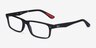Ray-Ban RB5277 Matte Black AcetateEyeglass Frames from EyeBuyDirect, Angle View