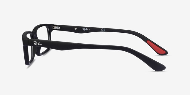 Ray-Ban RB5277 Matte Black AcetateEyeglass Frames from EyeBuyDirect, Side View