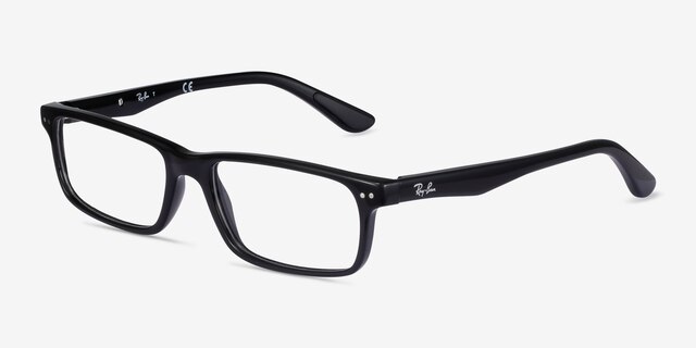 Ray-Ban RB5277 Black AcetateEyeglass Frames from EyeBuyDirect, Angle View