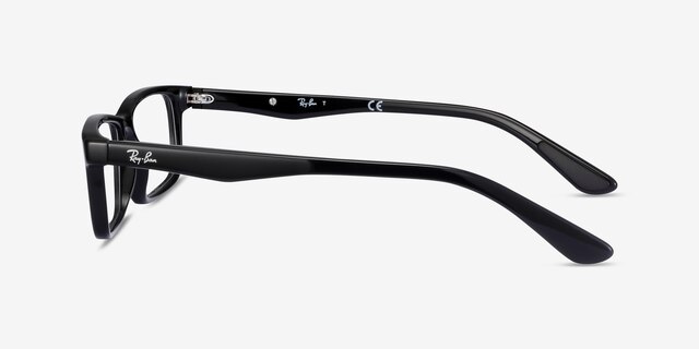 Ray-Ban RB5277 Black AcetateEyeglass Frames from EyeBuyDirect, Side View