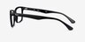 Ray-Ban RB5279 Black AcetateEyeglass Frames from EyeBuyDirect, Side View