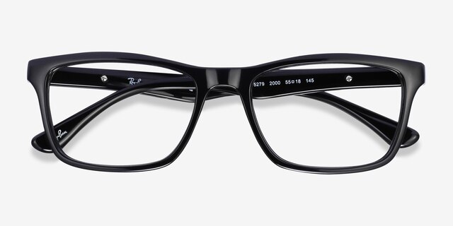 Ray-Ban RB5279 Black AcetateEyeglass Frames from EyeBuyDirect, Closed View