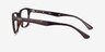 Ray-Ban RB5279 Tortoise AcetateEyeglass Frames from EyeBuyDirect, Side View