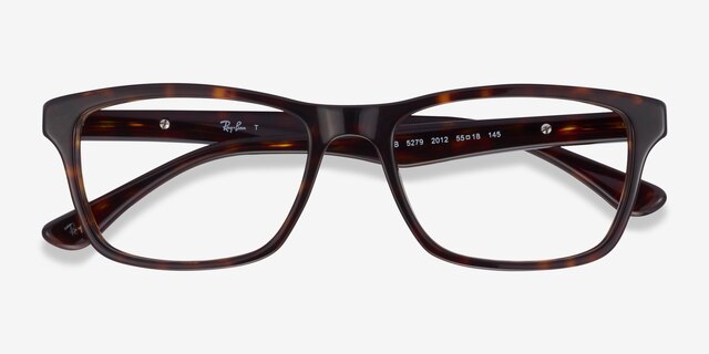 Ray-Ban RB5279 Tortoise AcetateEyeglass Frames from EyeBuyDirect, Closed View