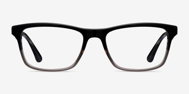 Ray-Ban RB5279 Black & Gray AcetateEyeglass Frames from EyeBuyDirect, Front View