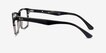 Ray-Ban RB5279 Black & Gray AcetateEyeglass Frames from EyeBuyDirect, Side View