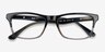 Ray-Ban RB5279 Black & Gray AcetateEyeglass Frames from EyeBuyDirect, Closed View