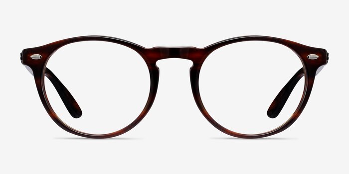 Ray-Ban RB5283 Warm Tortoise Acetate Eyeglass Frames from EyeBuyDirect