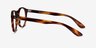 Ray-Ban RB5283 Warm Tortoise AcetateEyeglass Frames from EyeBuyDirect, Side View