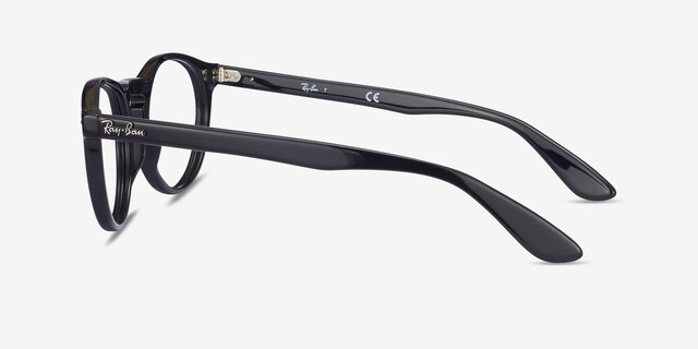 Ray-Ban RB5283 Black AcetateEyeglass Frames from EyeBuyDirect, Side View
