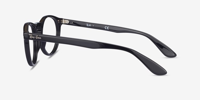 Ray-Ban RB5283 Black Acetate Eyeglass Frames from EyeBuyDirect