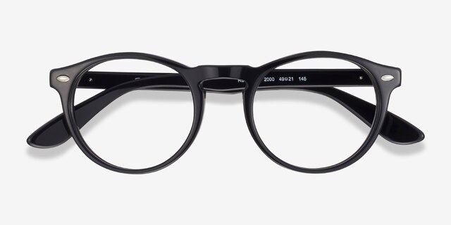 Ray-Ban RB5283 Black AcetateEyeglass Frames from EyeBuyDirect, Closed View