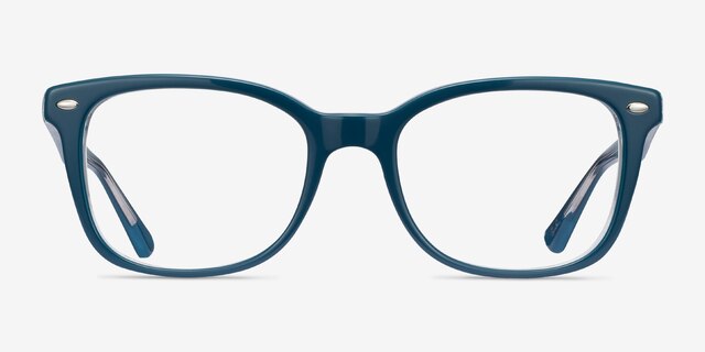 Ray-Ban RB5285 Blue AcetateEyeglass Frames from EyeBuyDirect, Front View