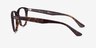 Ray-Ban RB5356 Tortoise AcetateEyeglass Frames from EyeBuyDirect, Side View