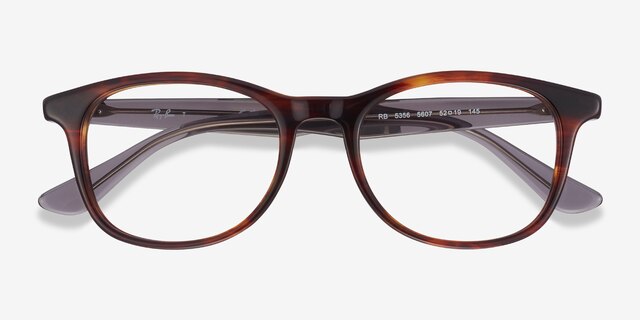 Ray-Ban RB5356 Tortoise & Gray AcetateEyeglass Frames from EyeBuyDirect, Closed View