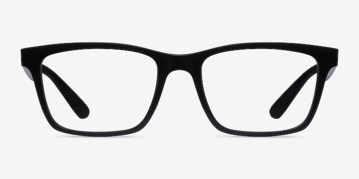 Ray-Ban RB7025 Black Plastic Eyeglass Frames from EyeBuyDirect