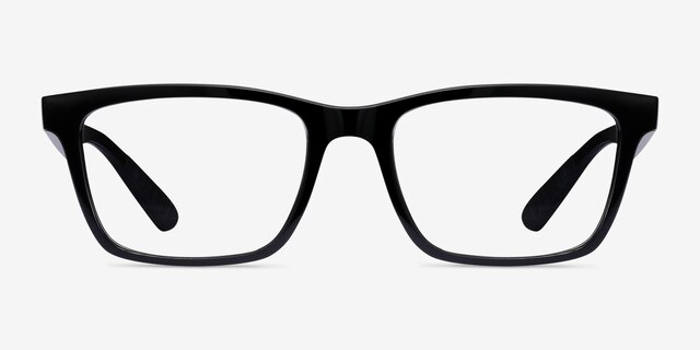 Ray-Ban RB7025 Shiny Black PlasticEyeglass Frames from EyeBuyDirect, Front View