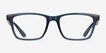 Ray-Ban RB7025 Blue PlasticEyeglass Frames from EyeBuyDirect, Front View