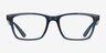 Ray-Ban RB7025 Blue PlasticEyeglass Frames from EyeBuyDirect, Front View