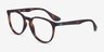 Ray-Ban RB7046 Tortoise PlasticEyeglass Frames from EyeBuyDirect, Angle View