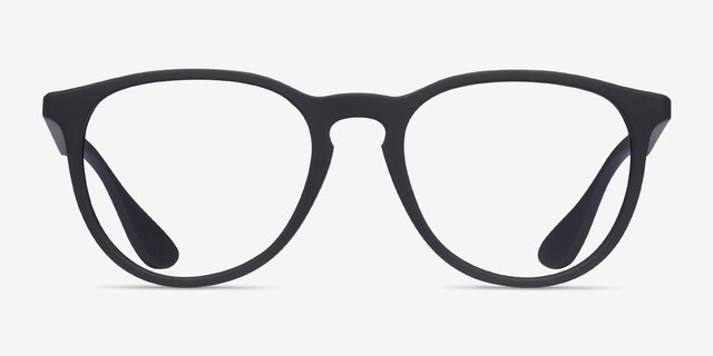 Ray-Ban RB7046 Black PlasticEyeglass Frames from EyeBuyDirect, Front View