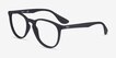 Ray-Ban RB7046 Black PlasticEyeglass Frames from EyeBuyDirect, Angle View