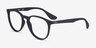 Ray-Ban RB7046 Black PlasticEyeglass Frames from EyeBuyDirect, Angle View