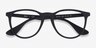 Ray-Ban RB7046 Black PlasticEyeglass Frames from EyeBuyDirect, Closed View